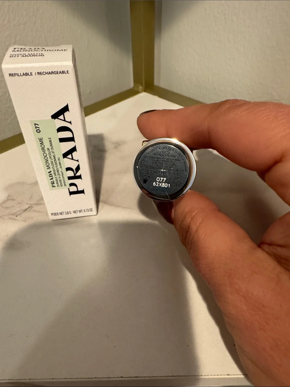 Prada Monochrome Hyper Matte Refillable Lipstick
